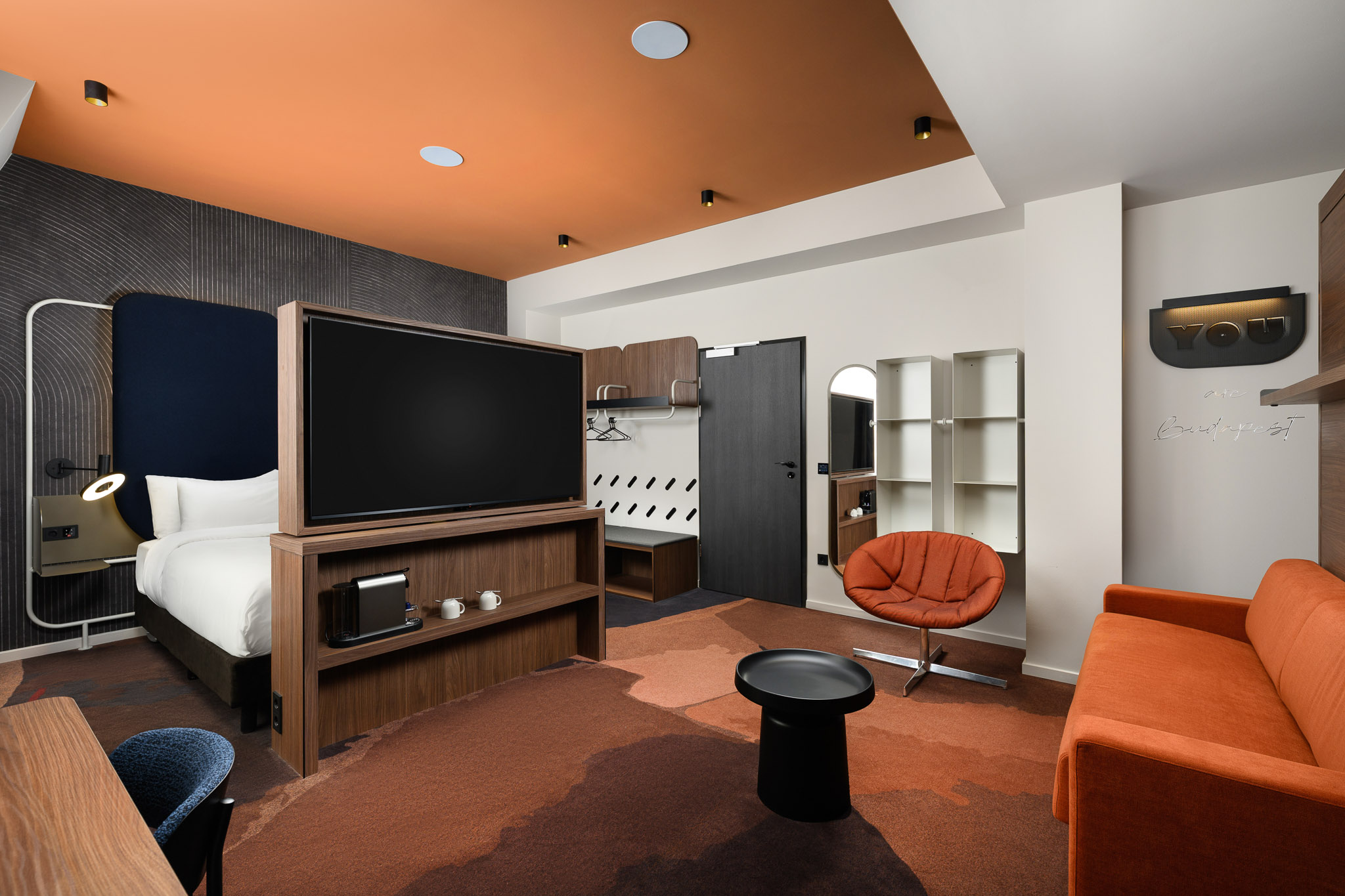 Szállodafotózás, enteriőrfotózás, You Hotel Budapest Handwritten Collection, Accent Hotels.