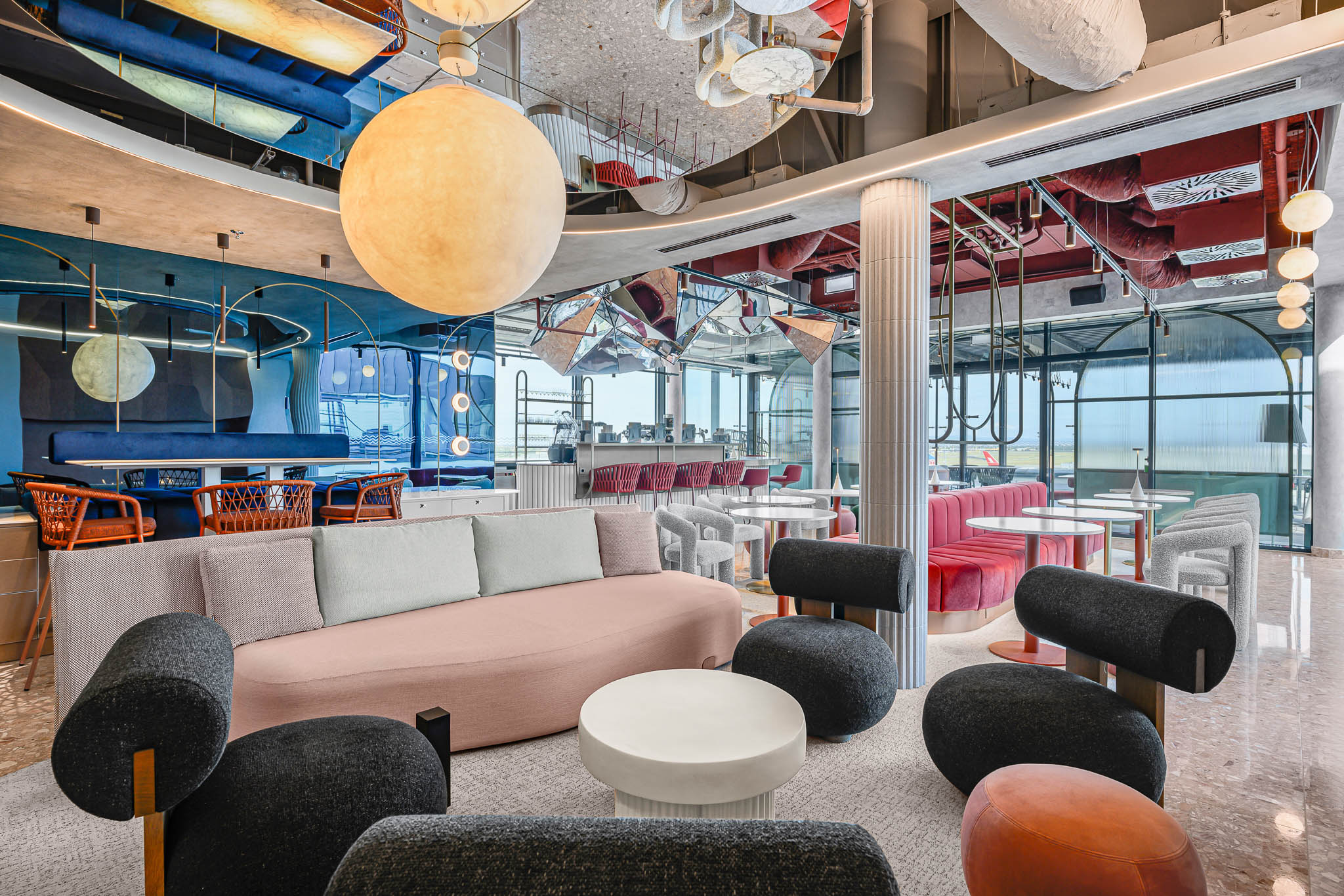 Tribe Budapest Airport Hotel enteriőrfotózás szállodafotózás ételfotózás